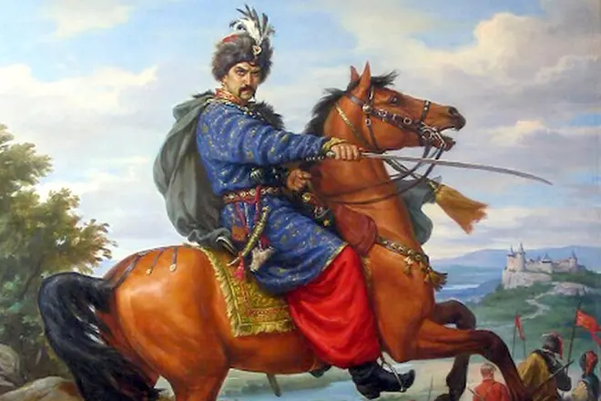 Bogdan Khmelnitsky dans la bataille