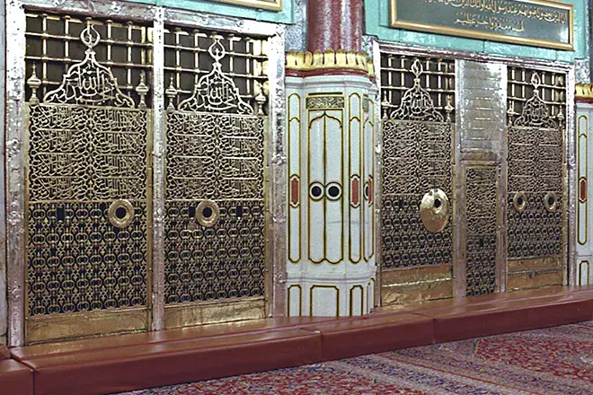 Das Grab des Propheten Mohammed.
