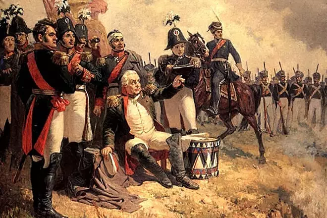 1812 savaşı sırasında Mikhail Kutuzov