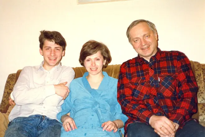 Tatyana Nikitina și soțul ei și soțul ei