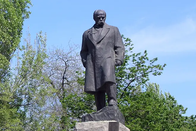 Monument til Taras Shevchenko i Odessa