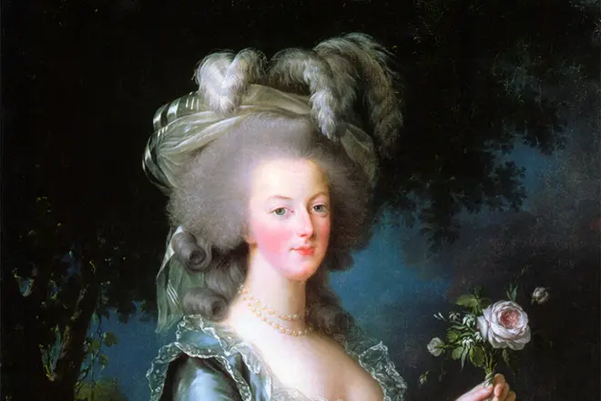 Portrett af Maria Antoinette