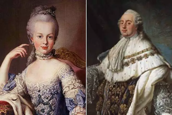Maria-Antoinetta e Louis 16
