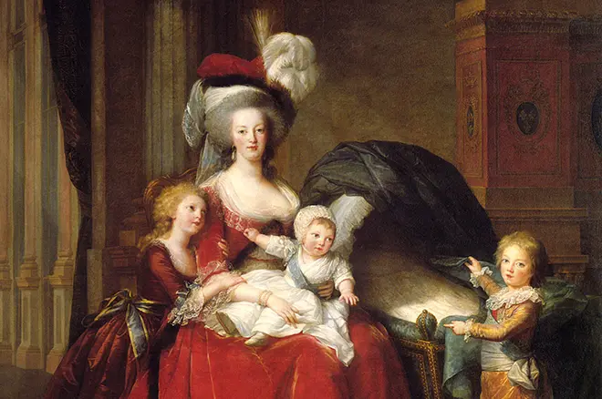 Maria Antoinette og börn