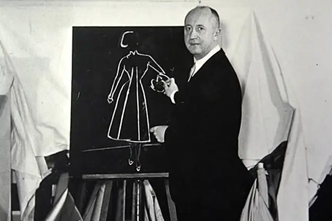 Designer Christian Dior.