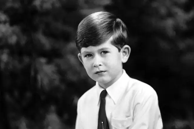 Pangeran Charles di masa kanak-kanak