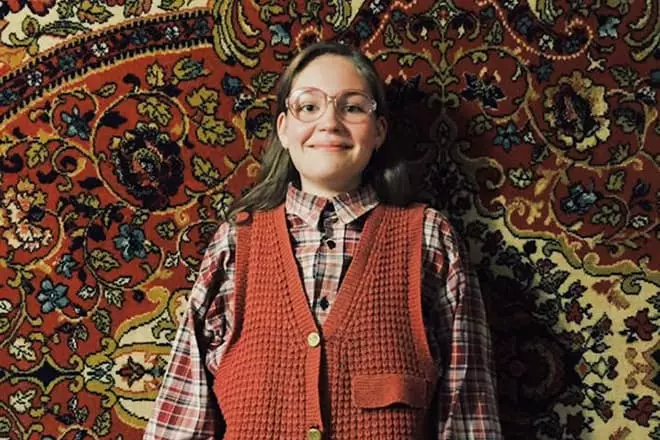 Arina Zharkova gyermekkorban