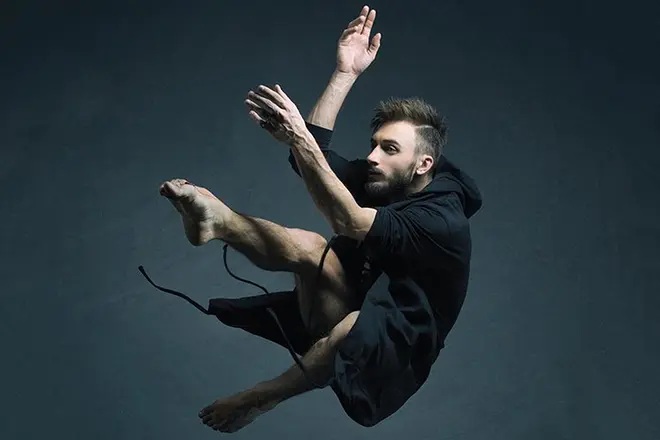 Dancer Konstantin Myakinkov.