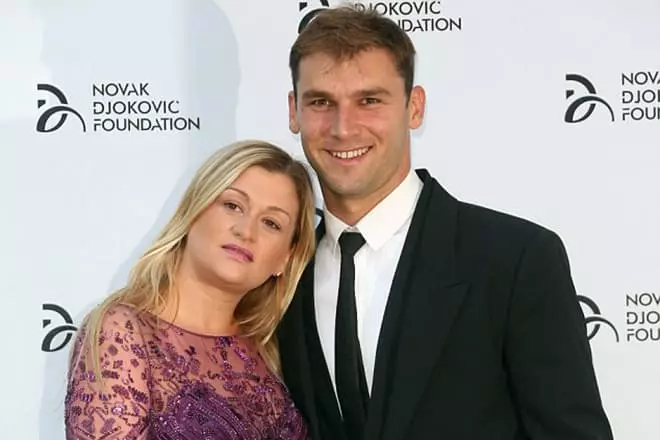 Branislav Ivanovich และภรรยาของ Natasha