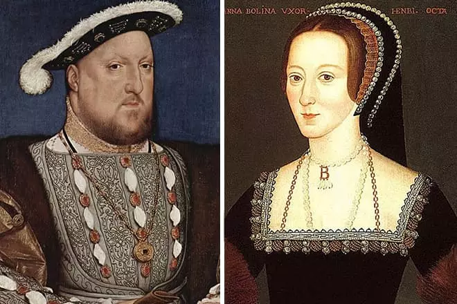 Heinrich VIII u Anna Boleyn, Ġenituri Elizabeth I