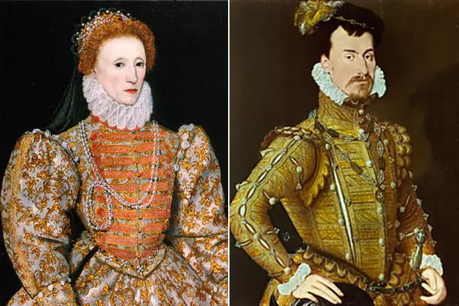 Elizabeth I e Robert Dudley