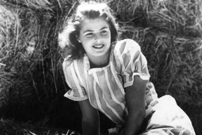Ingrid Bergman in de jeugd