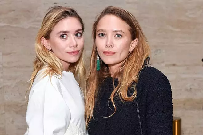 Ashley Olsen ve Mary Kate Olsen 2017'de Olsen