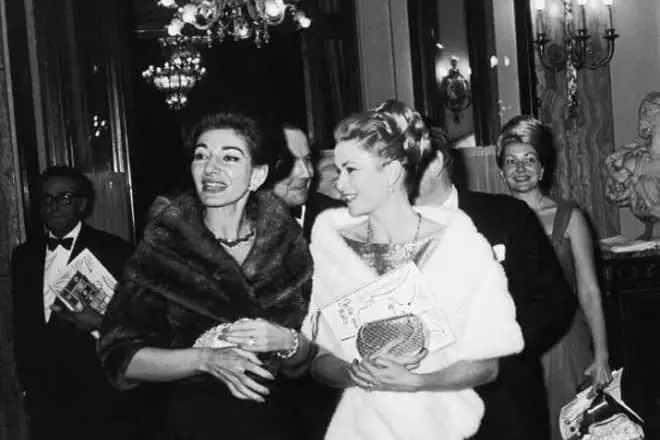 Maria Callas og Grace Kelly