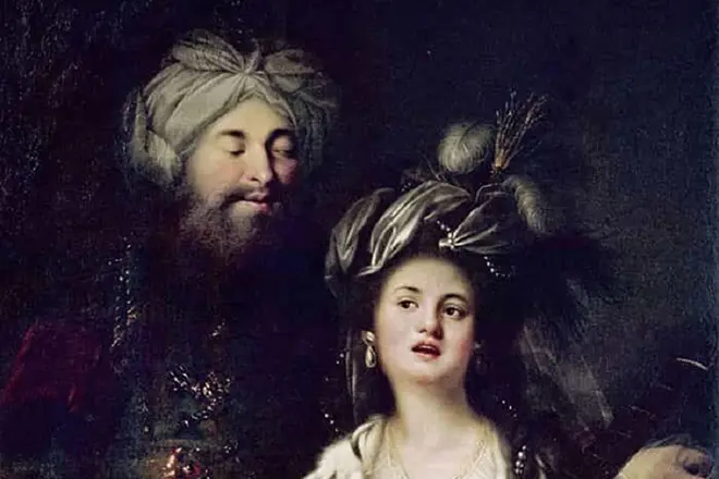 Roksolana og sultan.