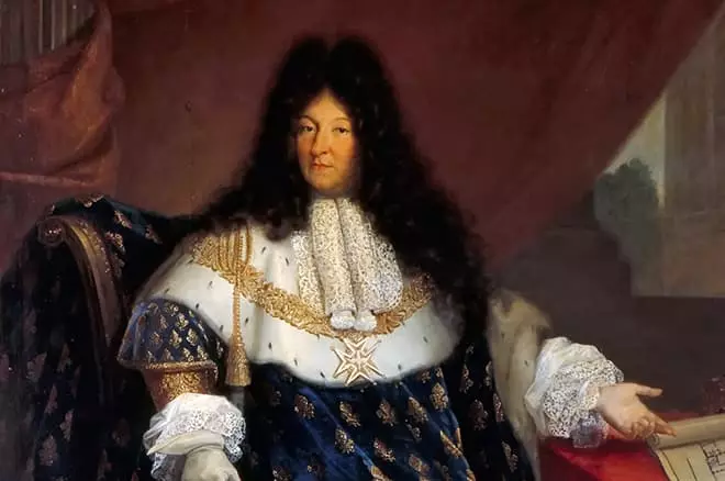 Portráid de Louis XIV.