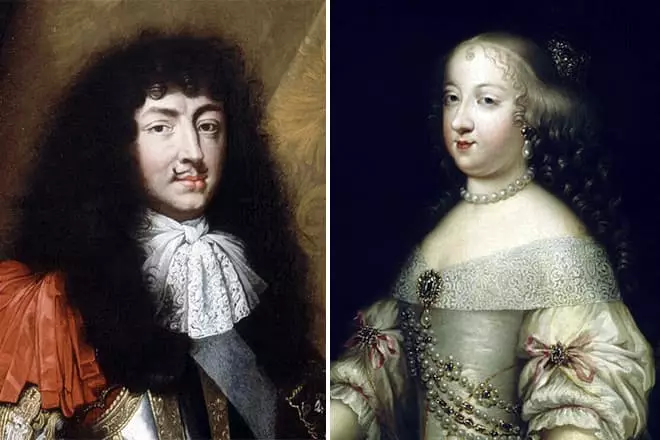 Луи XIV и Мария Терезия