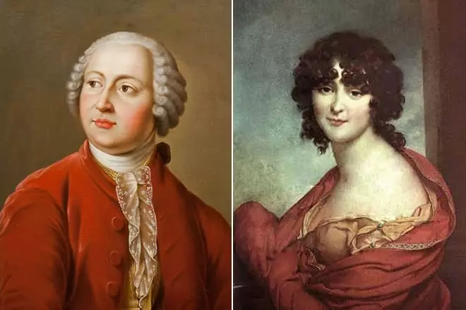 Mikhail Lomonosov lena bhean chéile