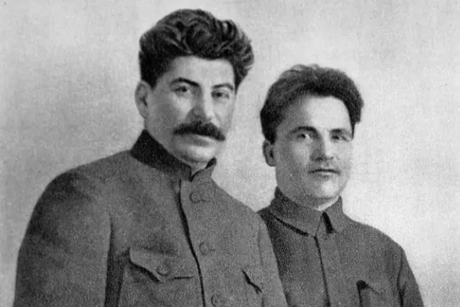 Joseph Stalin və Sergey Kirov. 1926-cı il
