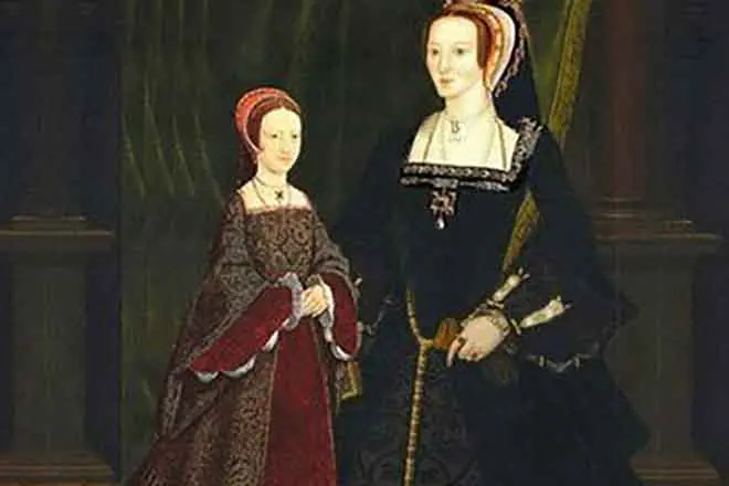 Anna Bolein ed Elizabeth