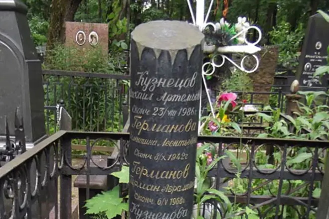 Михаил Кузнетсов је гроб