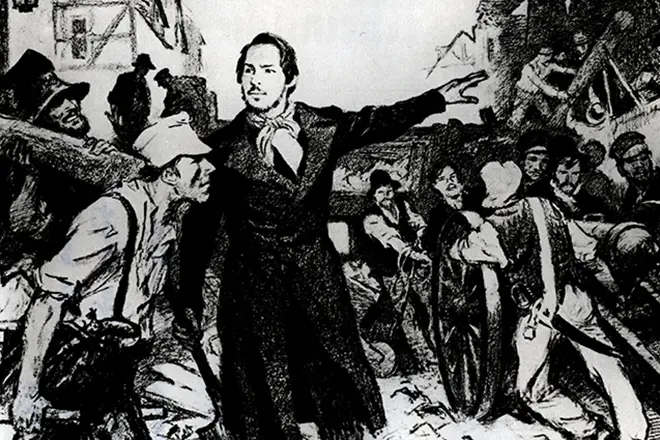Friedrich Engels v mladih