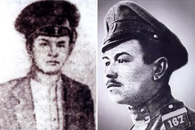 Ivan Panfilov en la juventud