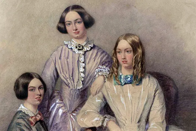 Charlotte Bronte ar māsām