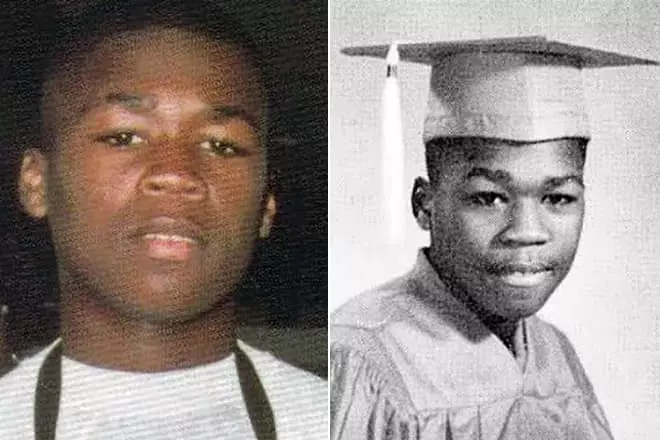 50 CENT in youth