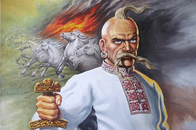 Portret Svyatoslav Igorevich prema opisima suvremenika
