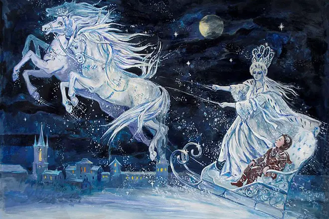 Illustrazzjoni għall-fairy tale ta 'Hans Christian Andersen