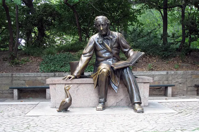 Monument to Hans Christian Andersen