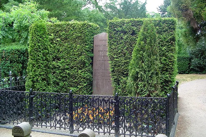 Grave of Hans Christian Andersen