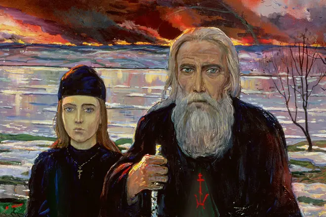Andrei Rublev i Sergius Radonezh