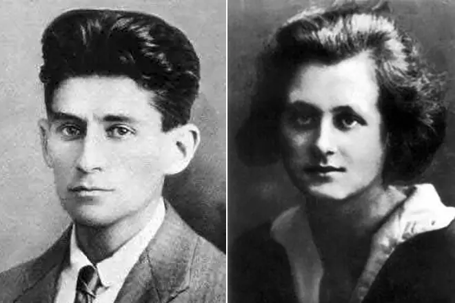 Franz Kafka and Milena Esenskaya