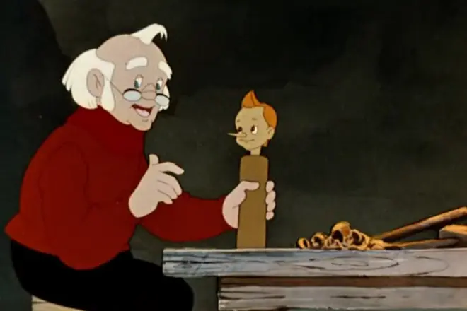 Pinocchio och pappa Carlo