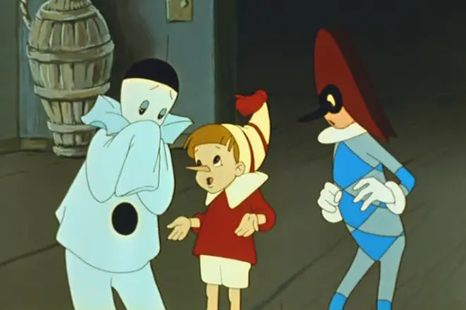 Piero, Pinocchio og Harlequino