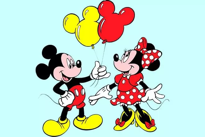 Mickey Mouse og Minnie Mouse