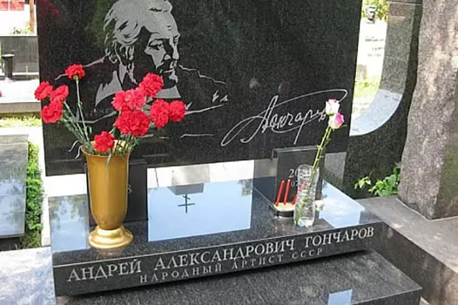 La tumba de Andrei Goncharov