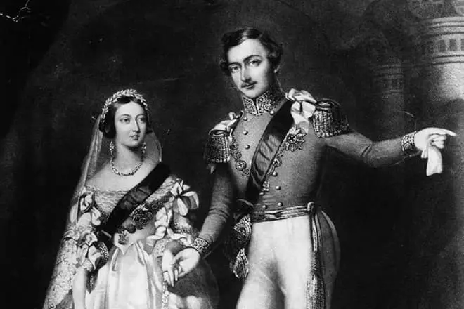 Koningin Victoria en Prins Albert