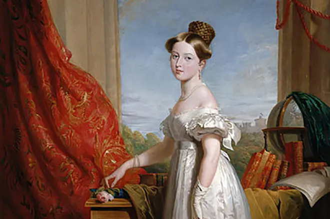 Königin Victoria in seiner Jugend