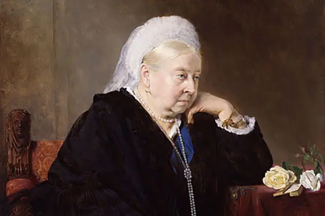 Queen Victoria in old age
