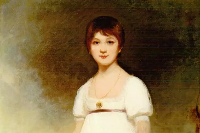 Jane Austin 1810的肖像