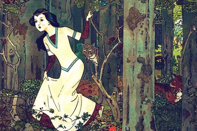 森の中の白雪姫