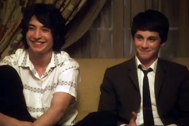 Logan Lerman och Ezra Miller