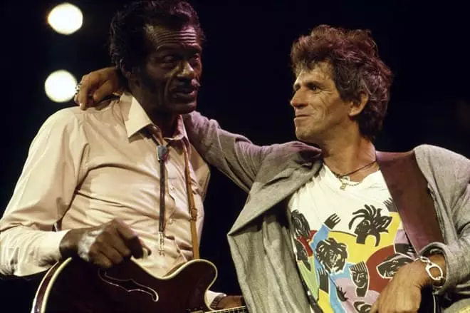 Chuck Berry e Kit Richards