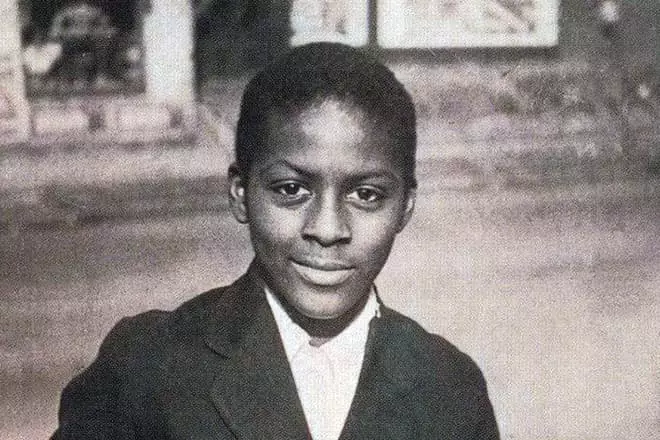 Chuck Berry在童年时期