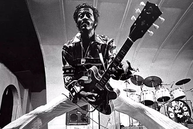 Guitarist Chuck Berry.