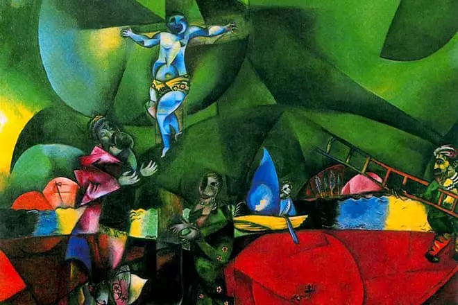 UMark Chagall - Biography, isithombe, impilo yomuntu siqu, imidwebo, imibuthano, imnyuziyamu 17206_7