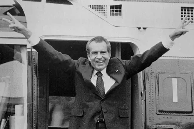 Fræga bending Richard Nixon